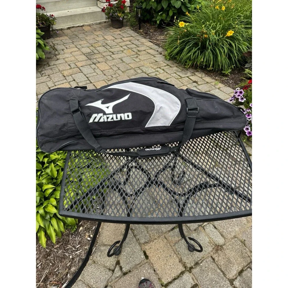 Mizuno Baseball Bat Bag Series Black 32” with Shoulder Strap